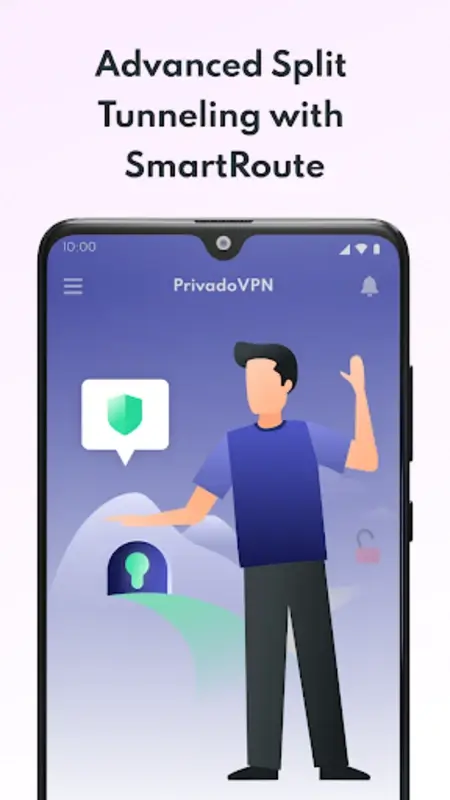 Screenshot PrivadoVPN APK