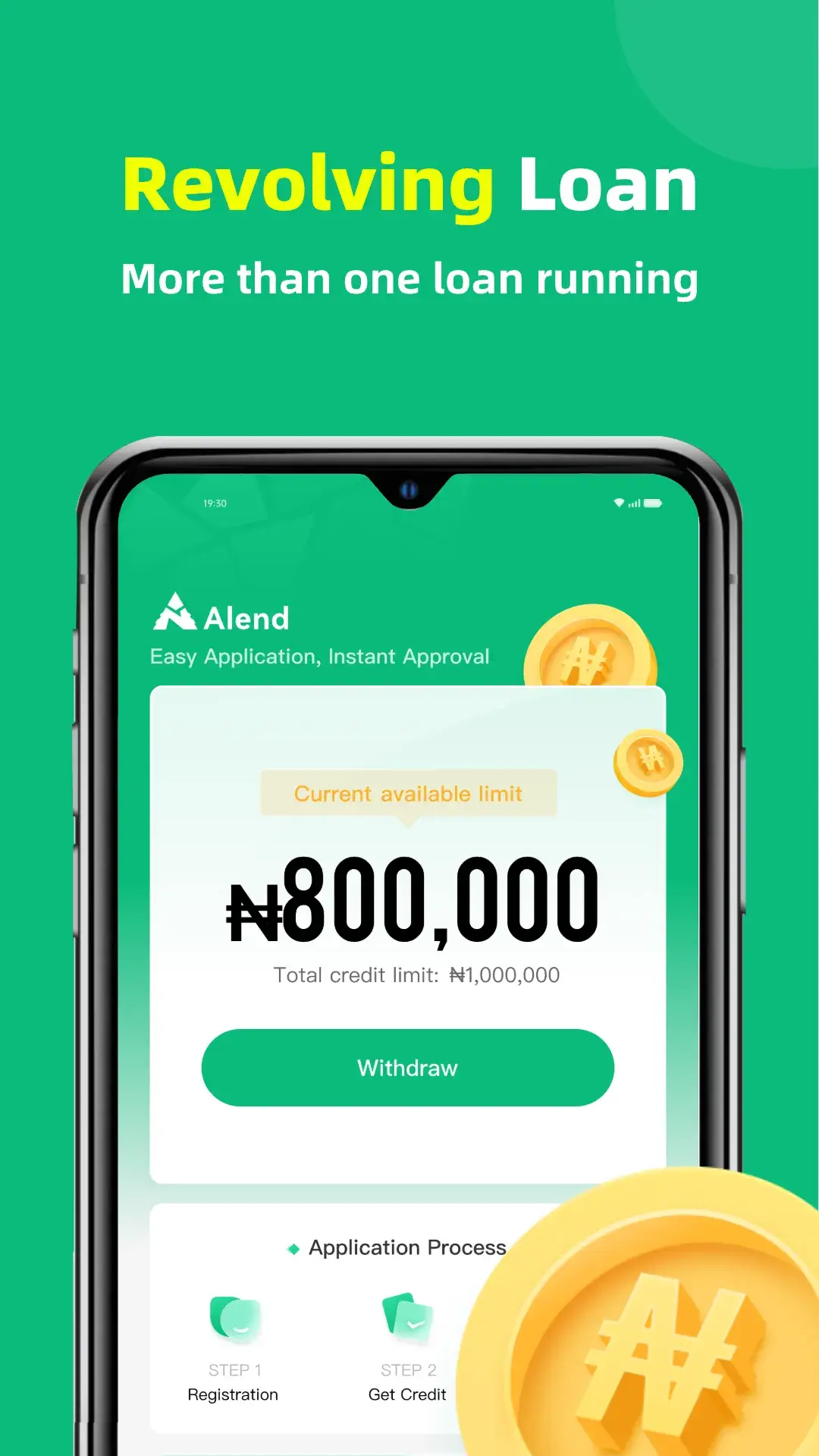 Screenshot Alend Loan APK 1.1.21 untuk Pinjaman Cepat di Android
