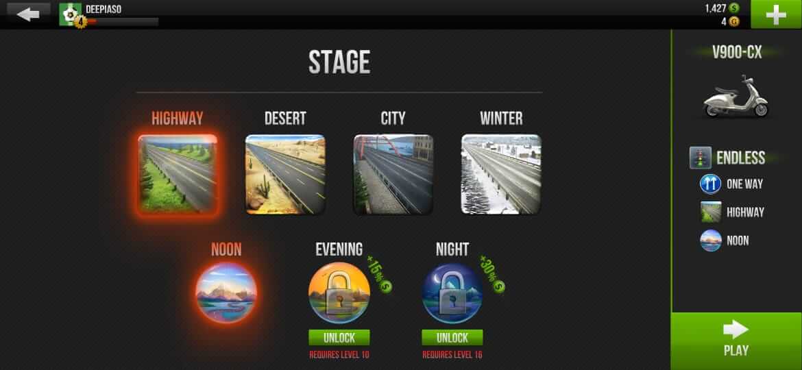 Screenshot Traffic Rider APK