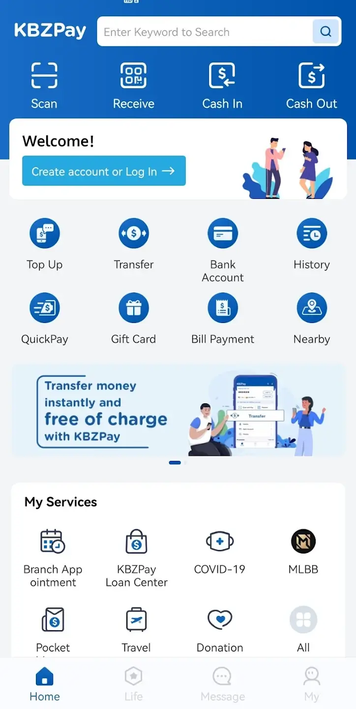 Screenshot KBZPay APK