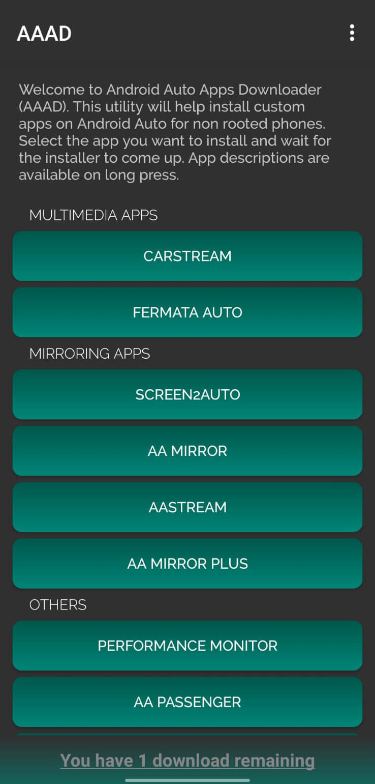Screenshot AAAD APK v6.0
