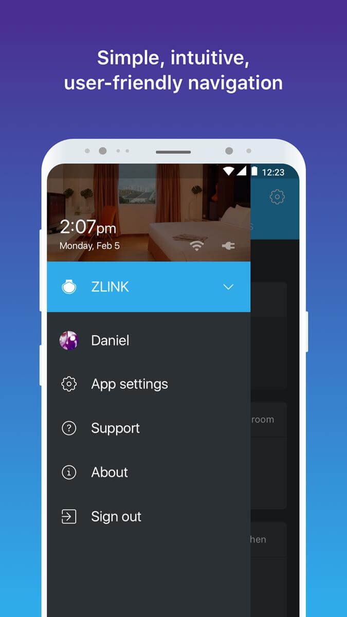 Screenshot ZLINK APK v1.2.78 untuk Kontrol Perangkat Smart Home