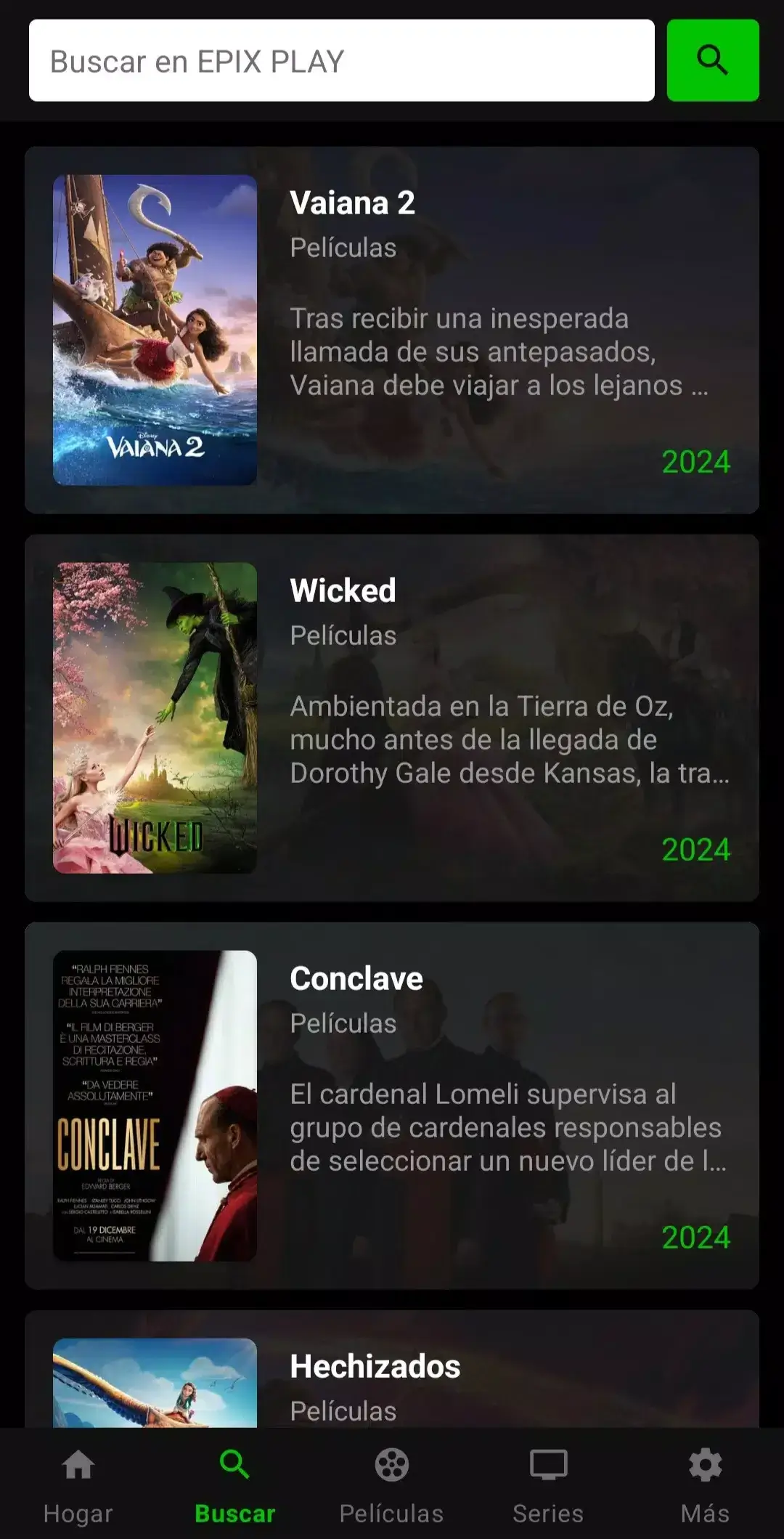 Screenshot Epix Play APK v6.0