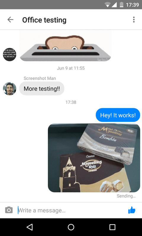 Screenshot Messenger Lite APK v338.0.0.3.102 untuk Android