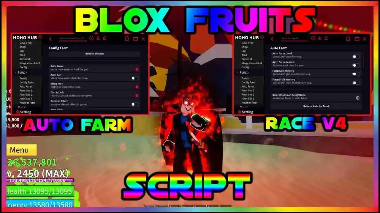 Screenshot Blox Fruits Script APK