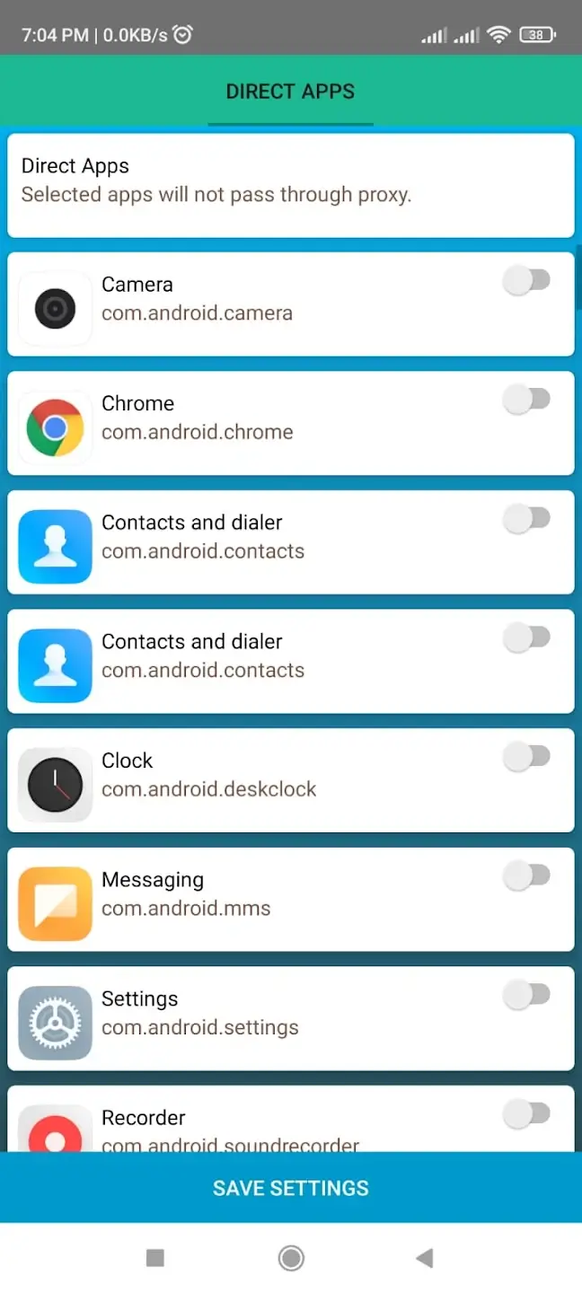 Screenshot College Proxy APK v10.2.9