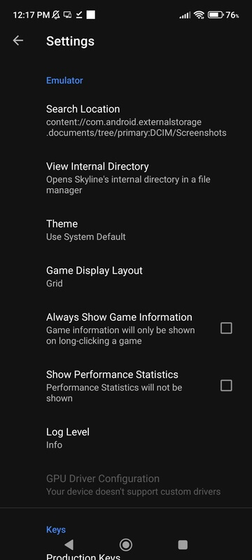 Screenshot Skyline Emulator APK v0.3 untuk Android