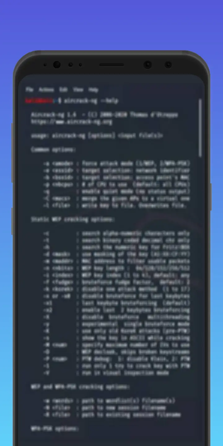 Screenshot AirCrack APK v1.2.1 untuk Android