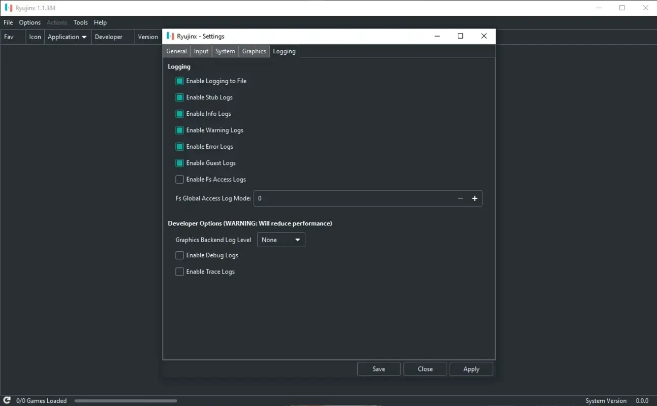 Screenshot Ryujinx APK v1.3.48 untuk Android