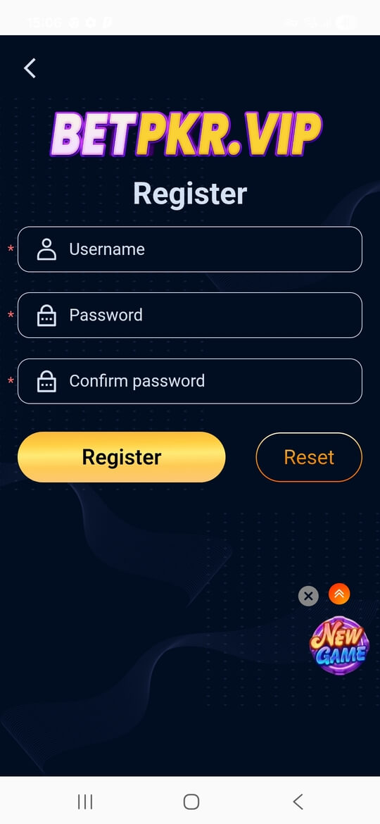 Screenshot BETPKR APK 2.4.52