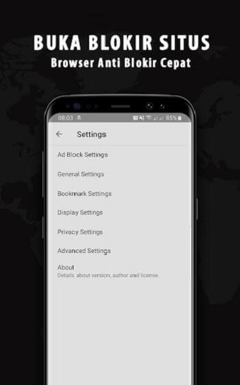 Screenshot XNXUBD VPN Browser APK