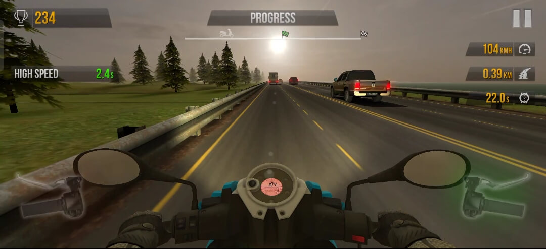 Screenshot Traffic Rider APK