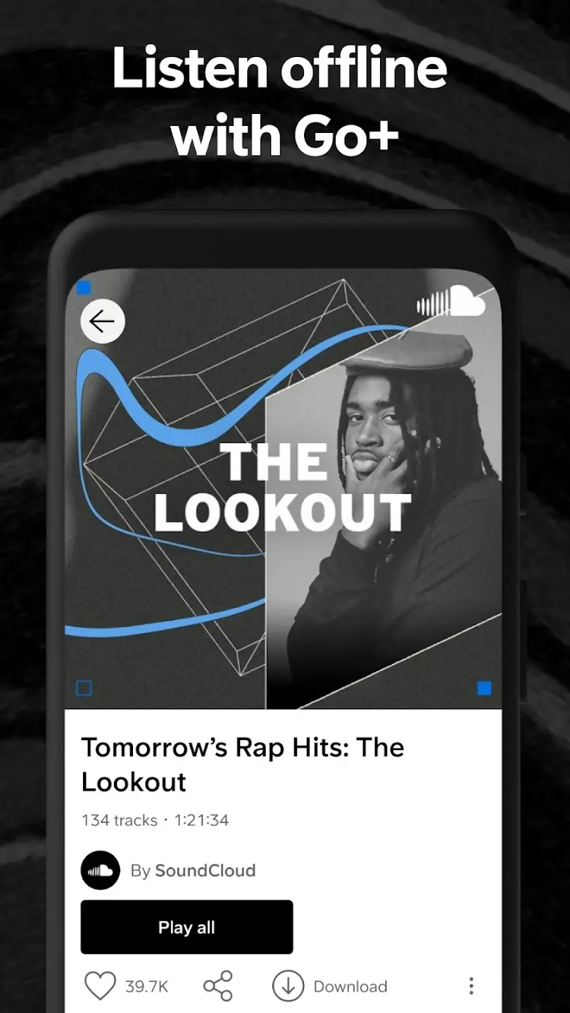 Screenshot SoundCloud APK