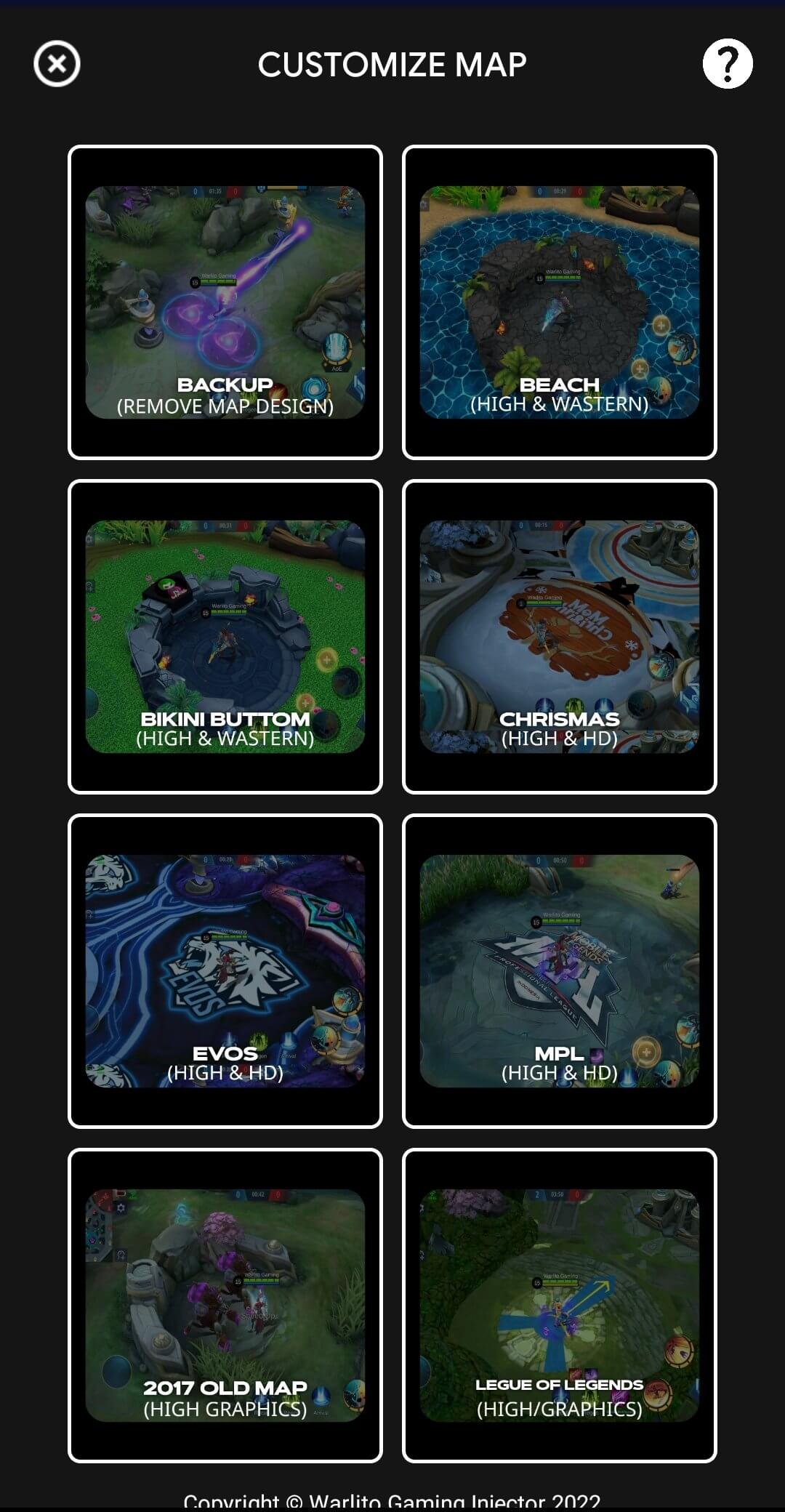 Screenshot Warlito Injector APK