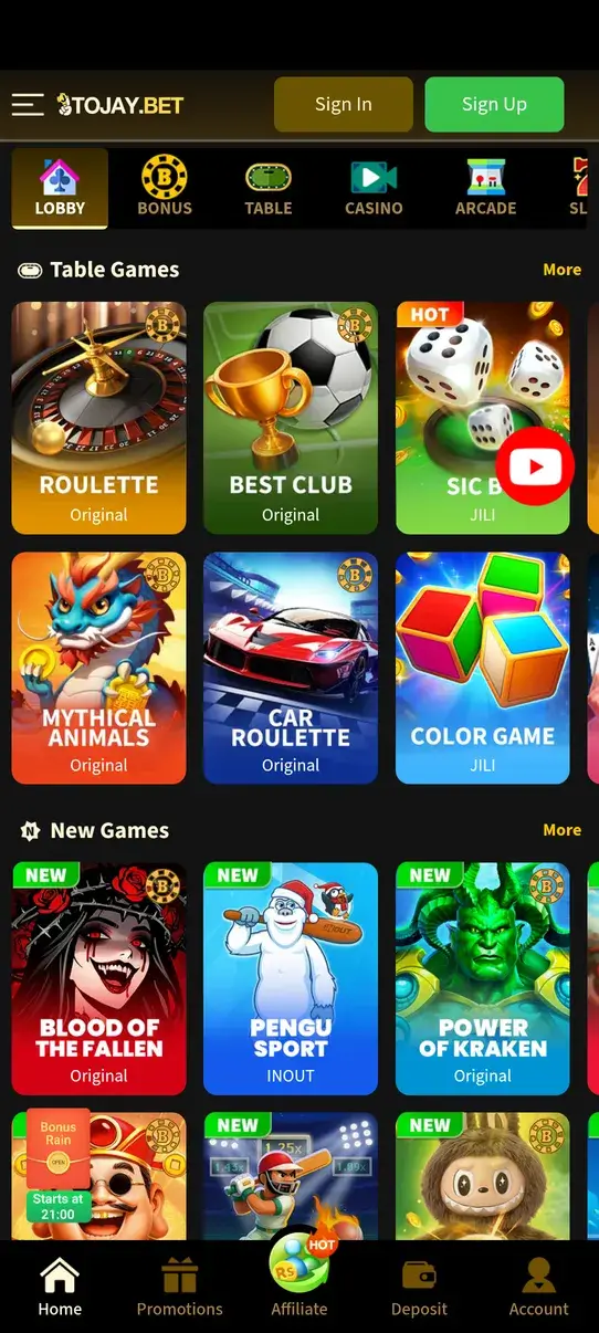 Screenshot 2J Bet APK