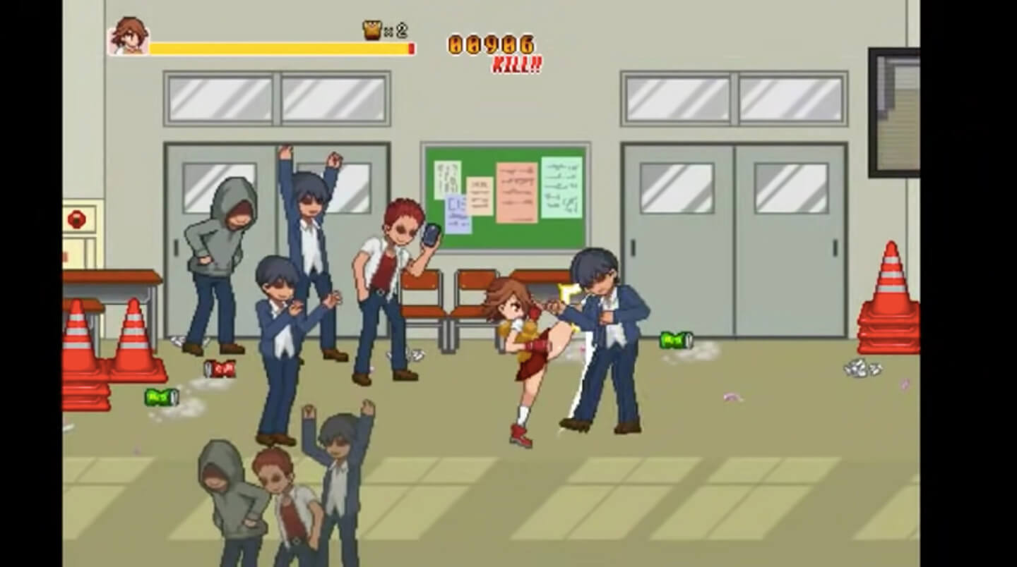 Screenshot School Dot Fight APK v1.2: Aksi Pertarungan Seru di Lingkungan Sekolah