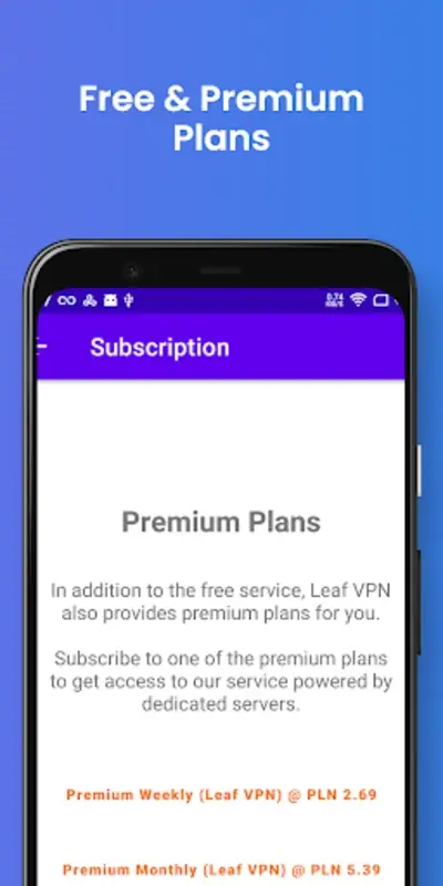 Screenshot Leaf VPN APK v1.39 untuk Browsing Aman dan Privat