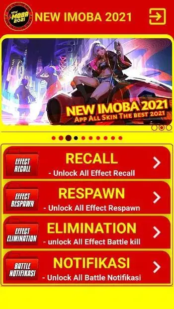Screenshot IMOBA Injector APK v249 untuk Android