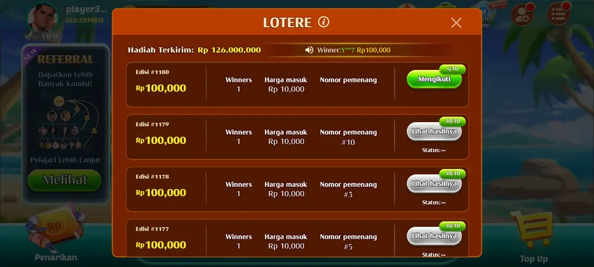 Screenshot Lucky Win 777 APK