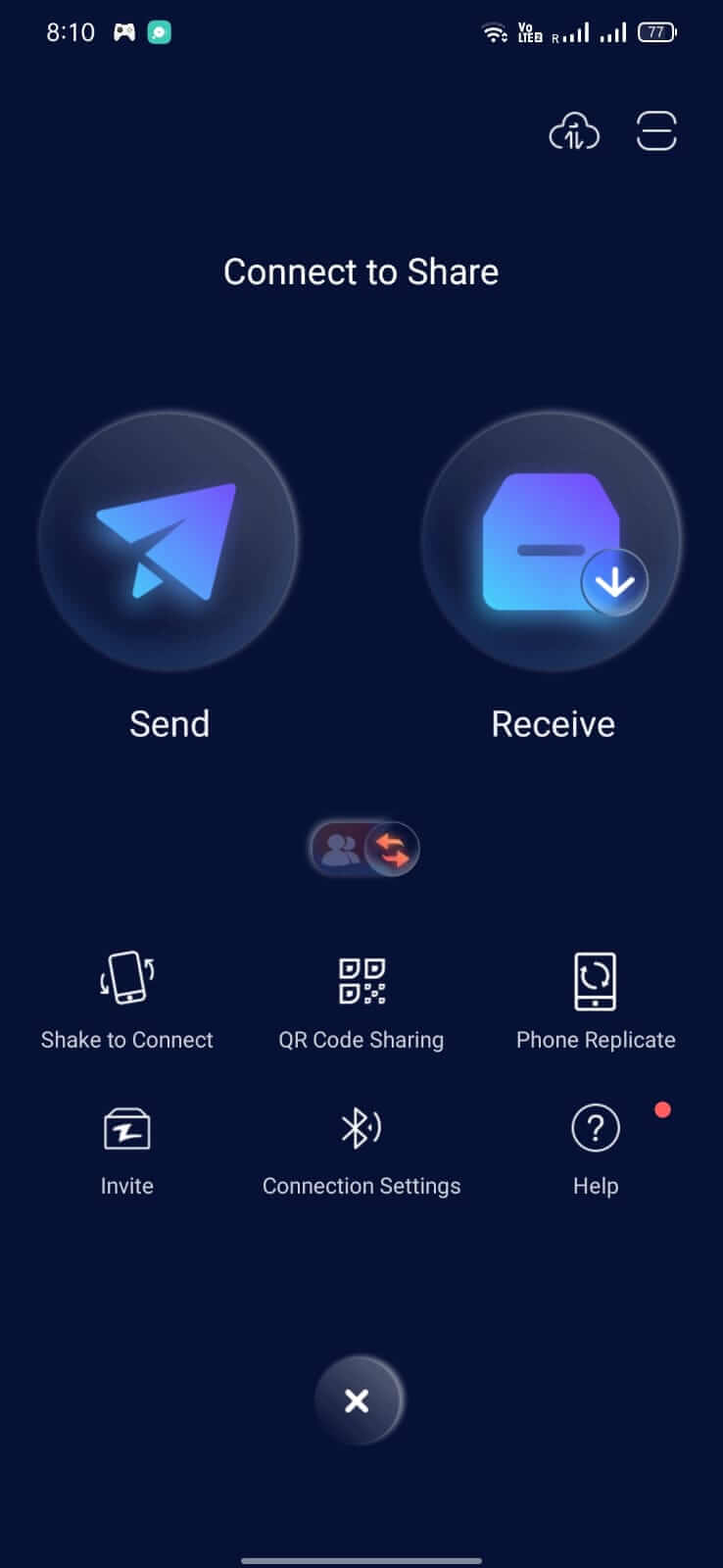 Screenshot Zapya APK v7.0.3