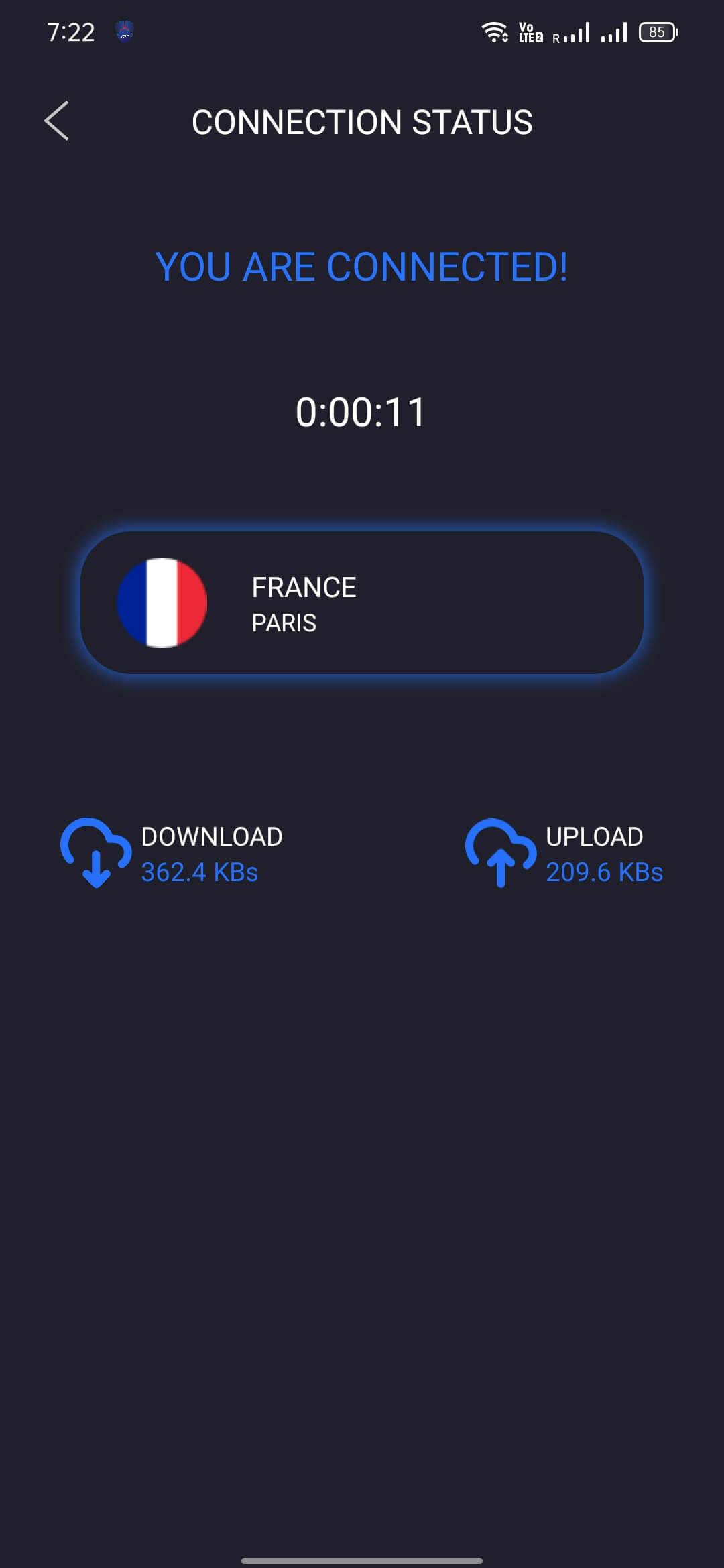 Screenshot Unique VPN APK v1.5.1