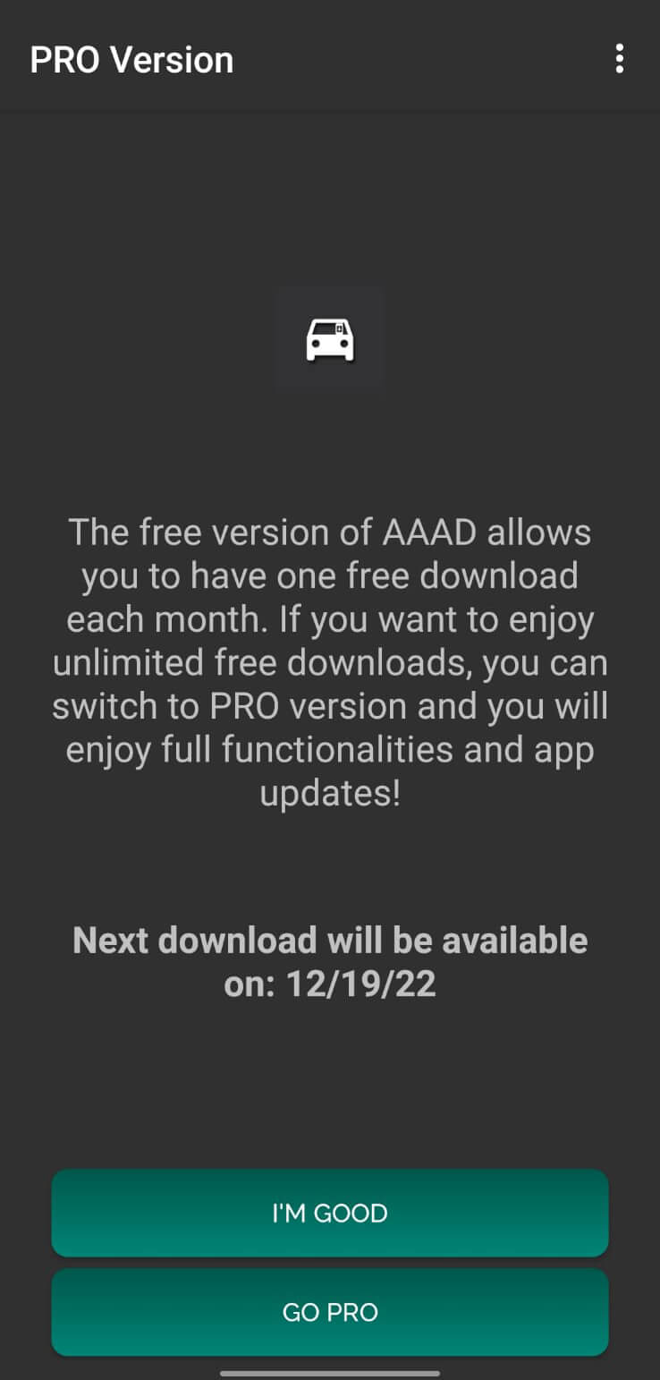 Screenshot AAAD APK v6.0