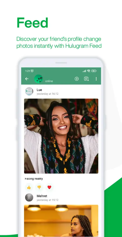 Screenshot Hulugram Messenger APK