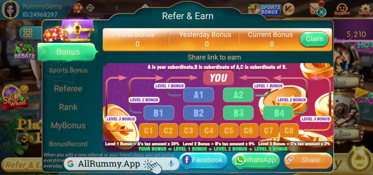 Screenshot Rummy Gems APK v2.8.3