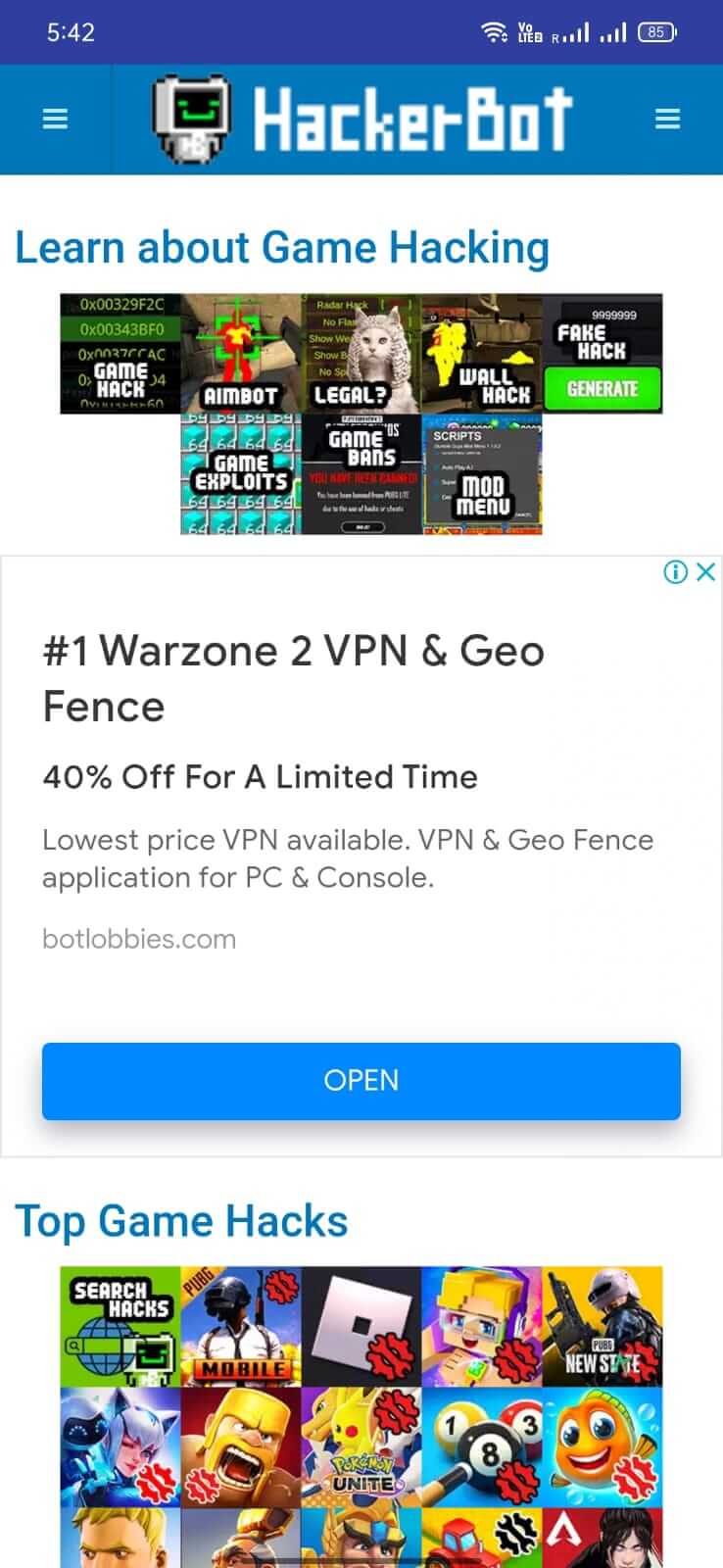 Screenshot HackerBot APK 2.0.0