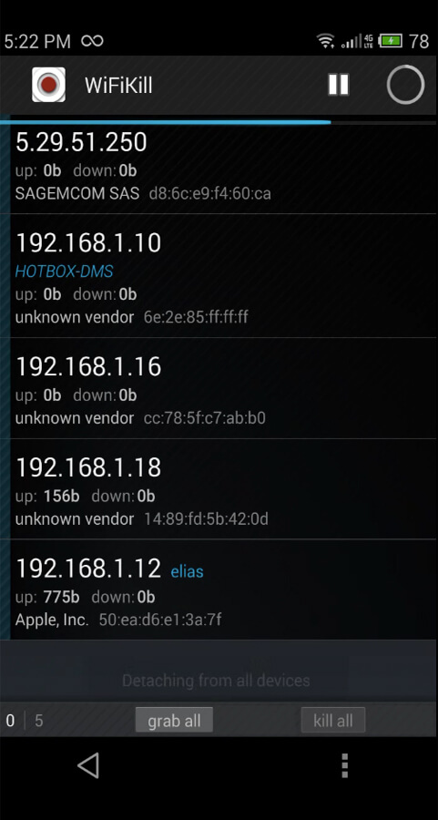 Screenshot WiFiKill APK 2.3.2
