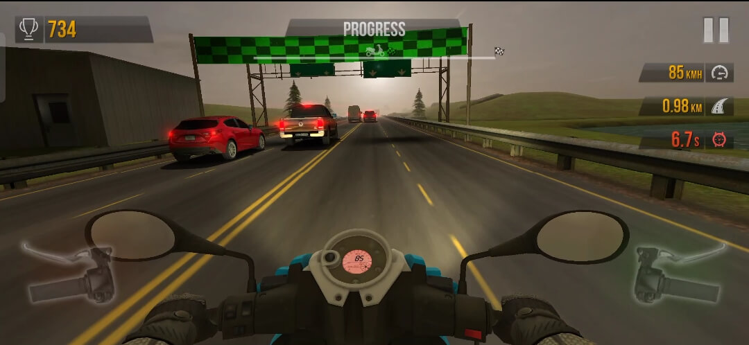 Screenshot Traffic Rider APK