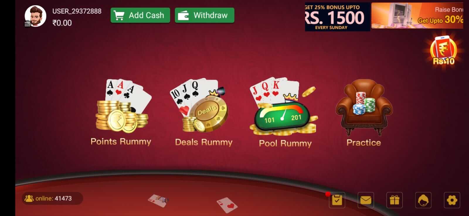 Screenshot Rummy Blast APK