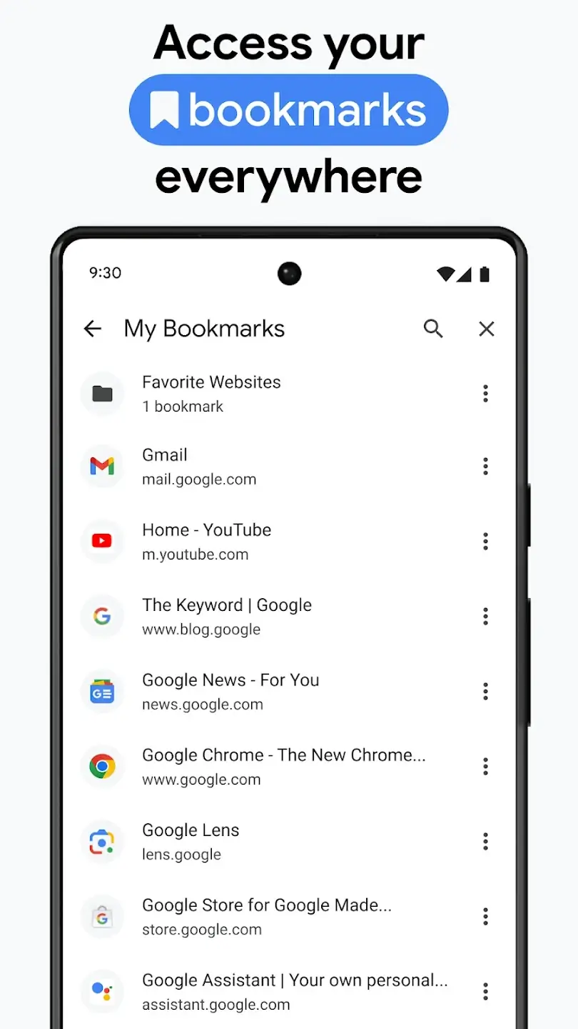 Screenshot Chrome APK v148.0.7778.120 untuk Android