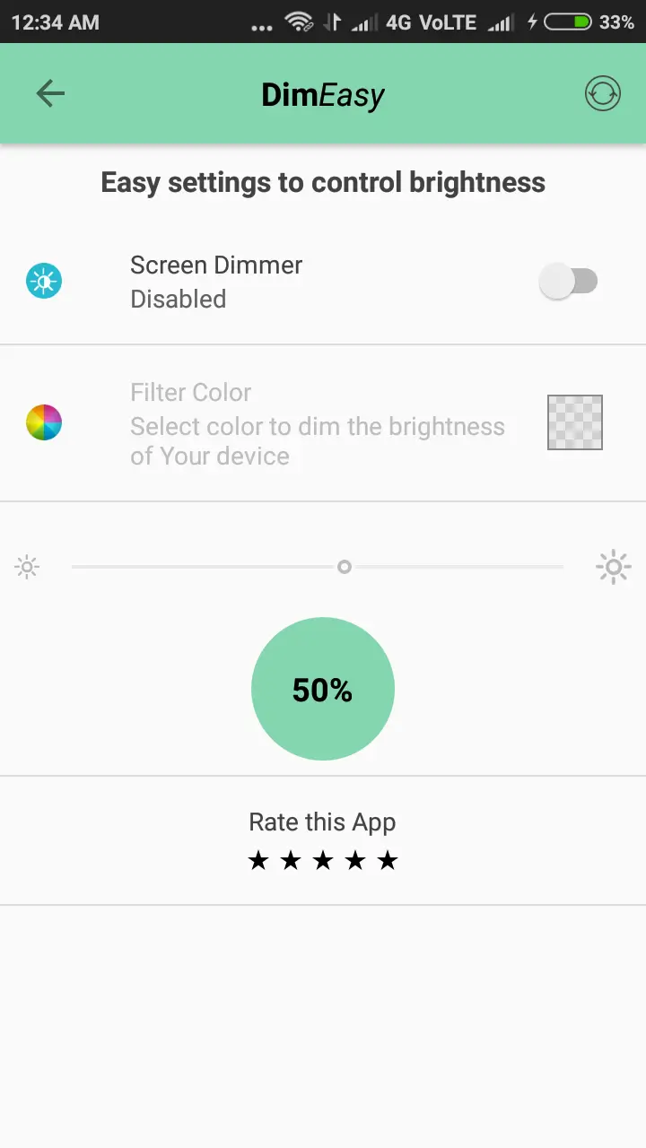 Screenshot Dim Easy APK