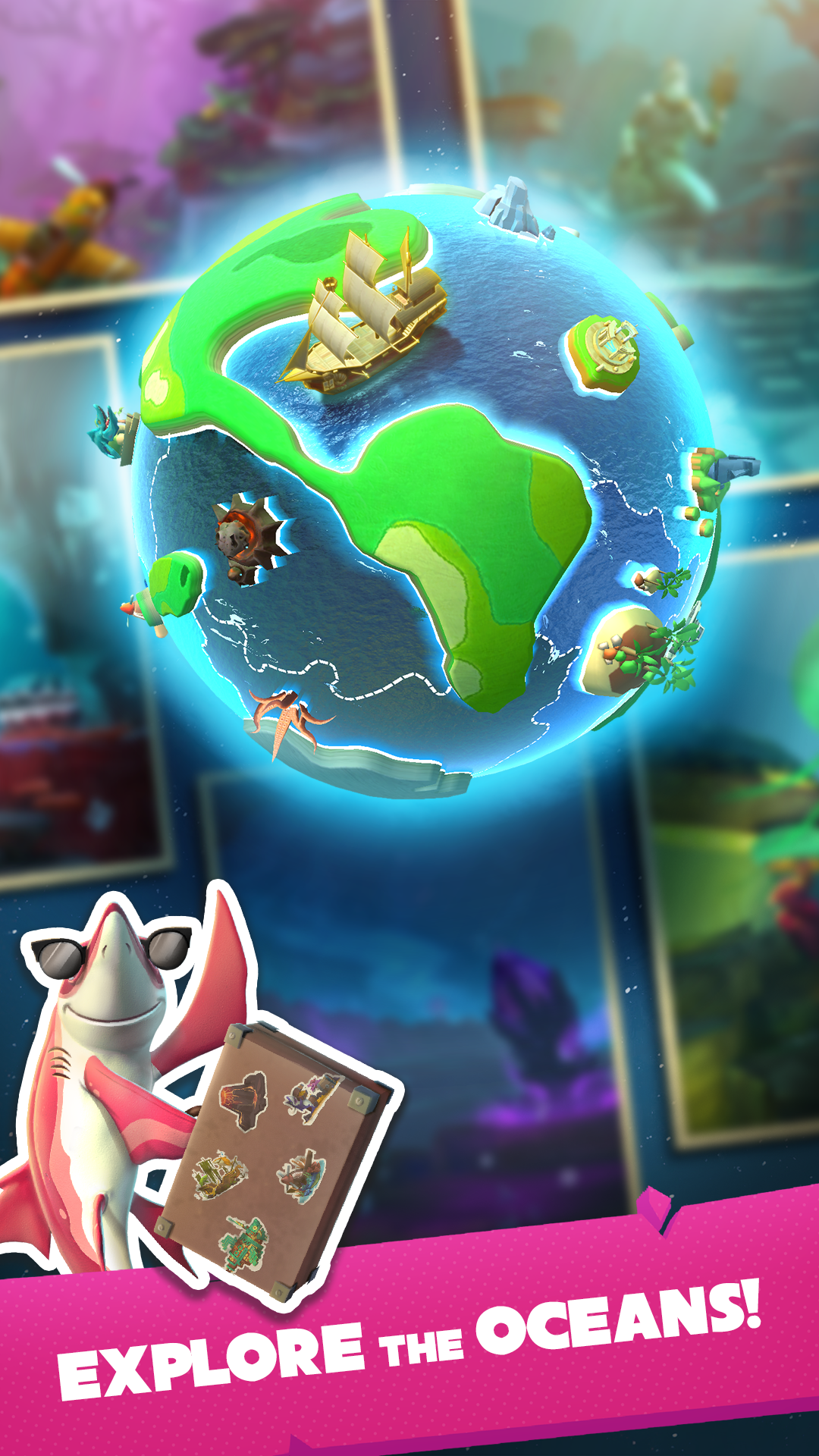 Screenshot Hungry Shark Heroes APK v3.4