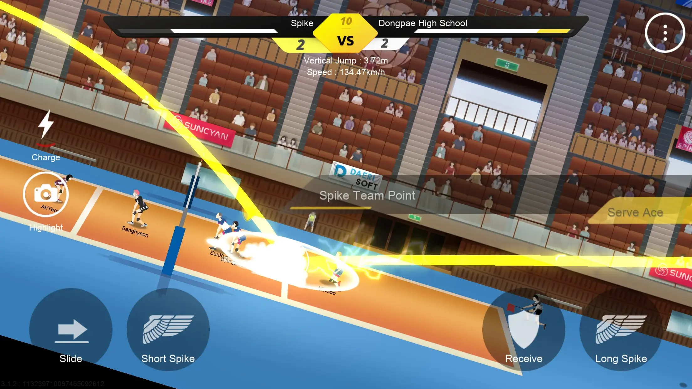 Screenshot The Spike Volleyball Story APK