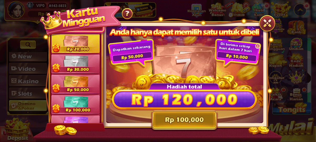 Screenshot Lucky DF APK v3.9 untuk Android