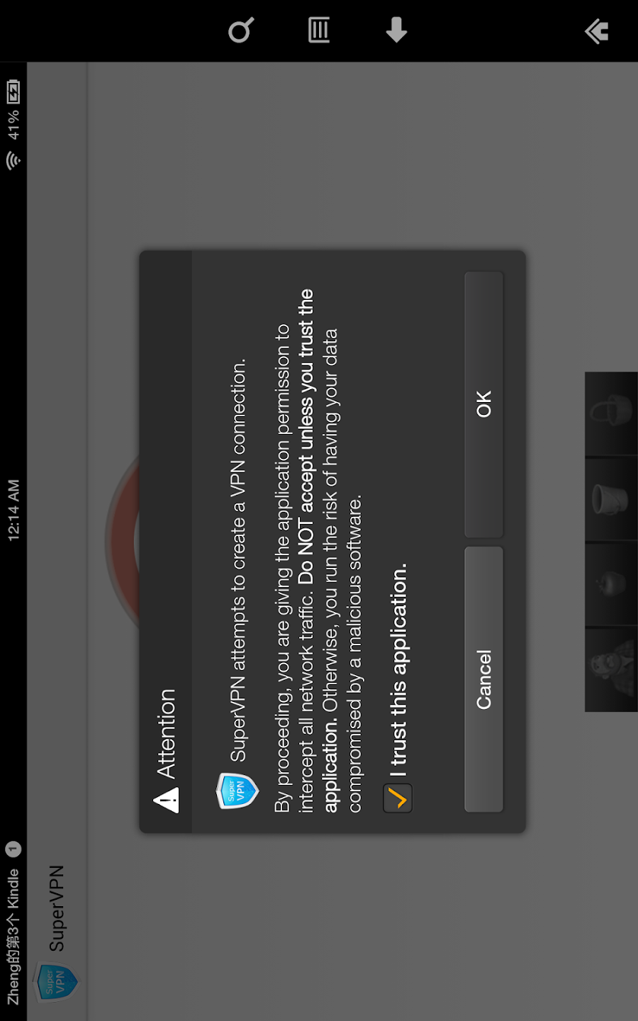 Screenshot SuperVPN APK v3.1.4 untuk Android