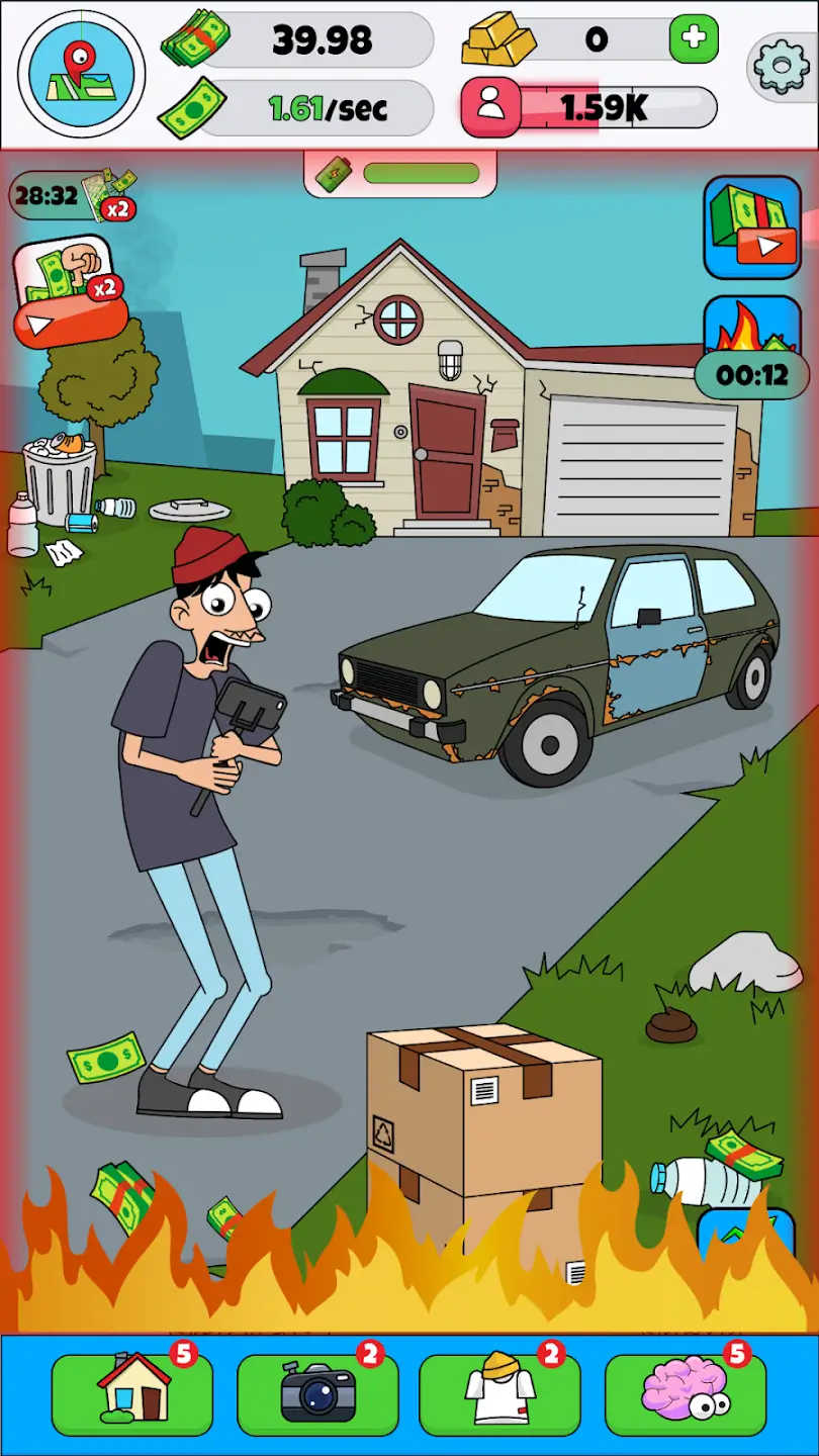Screenshot Lamar - Idle Vlogger APK