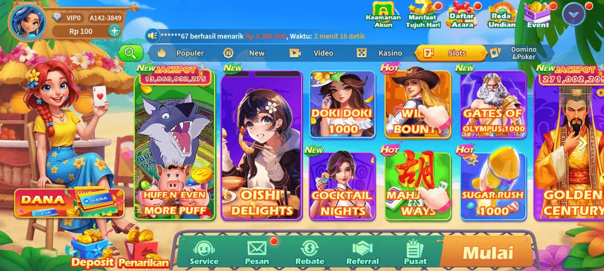 Screenshot SlotsIDR APK v3.6