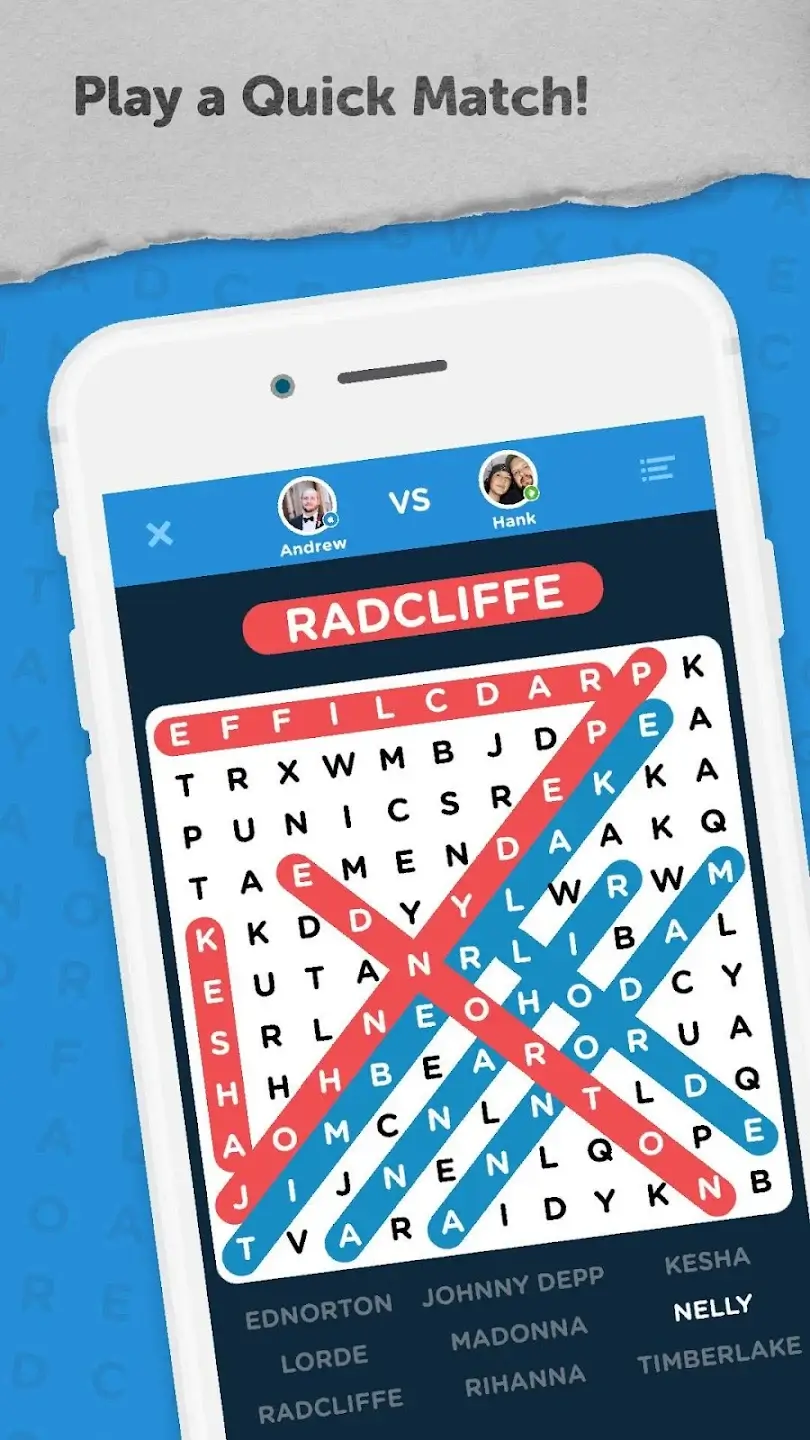 Screenshot Infinite Word Search Puzzles APK