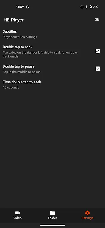 Screenshot HB Video Player APK v1.1.1 untuk Android