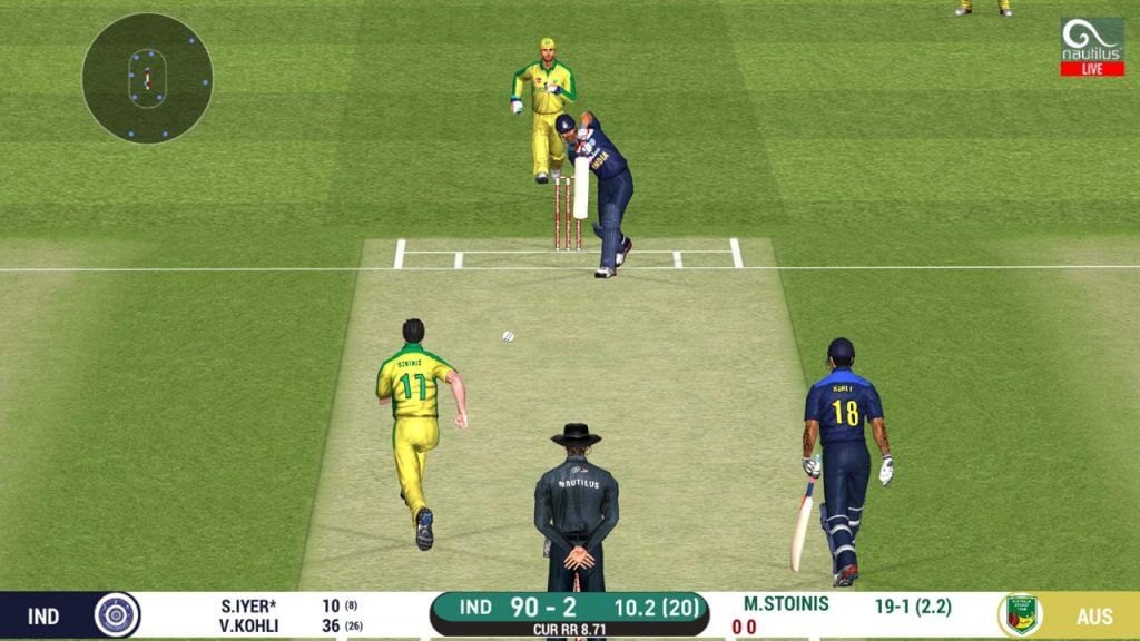 Screenshot Real Cricket 20 APK