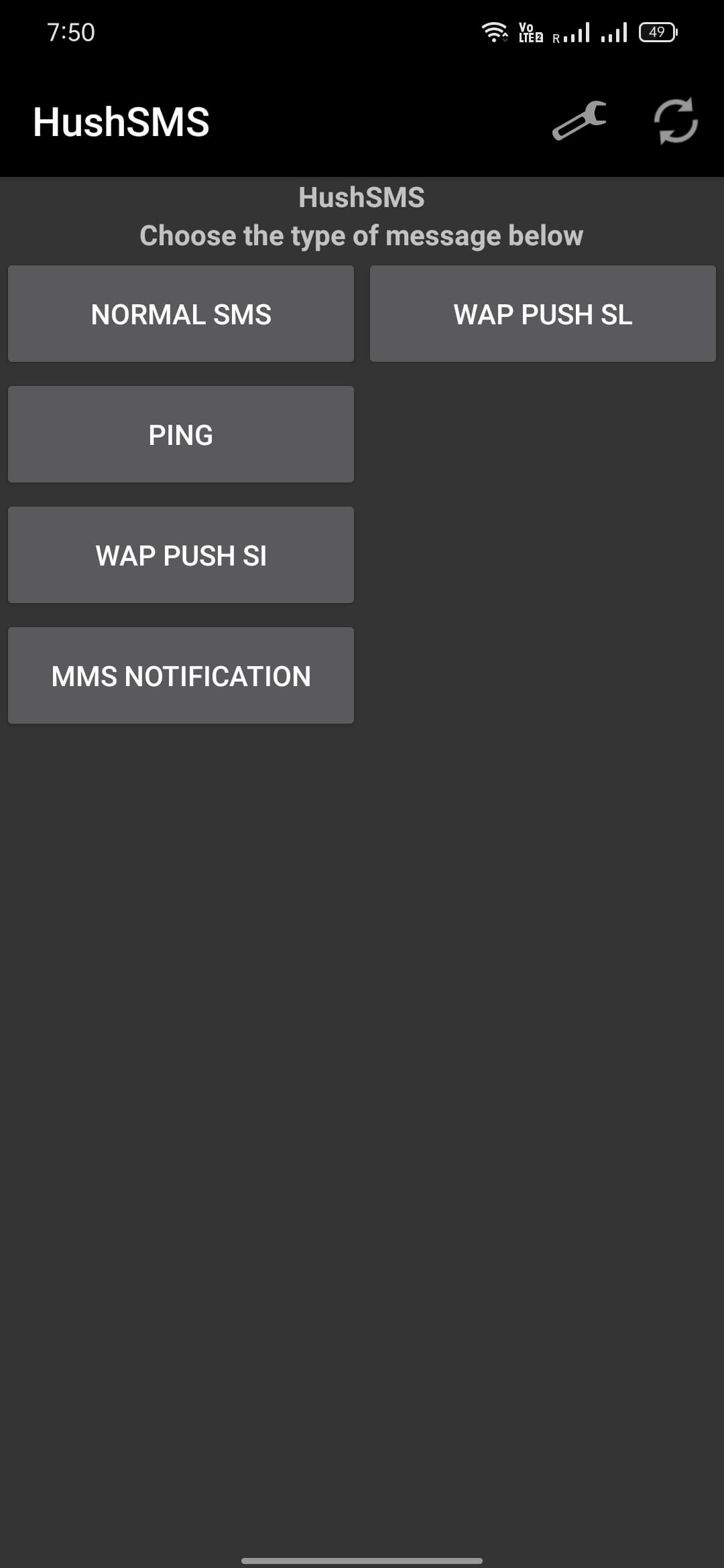 Screenshot HushSMS APK