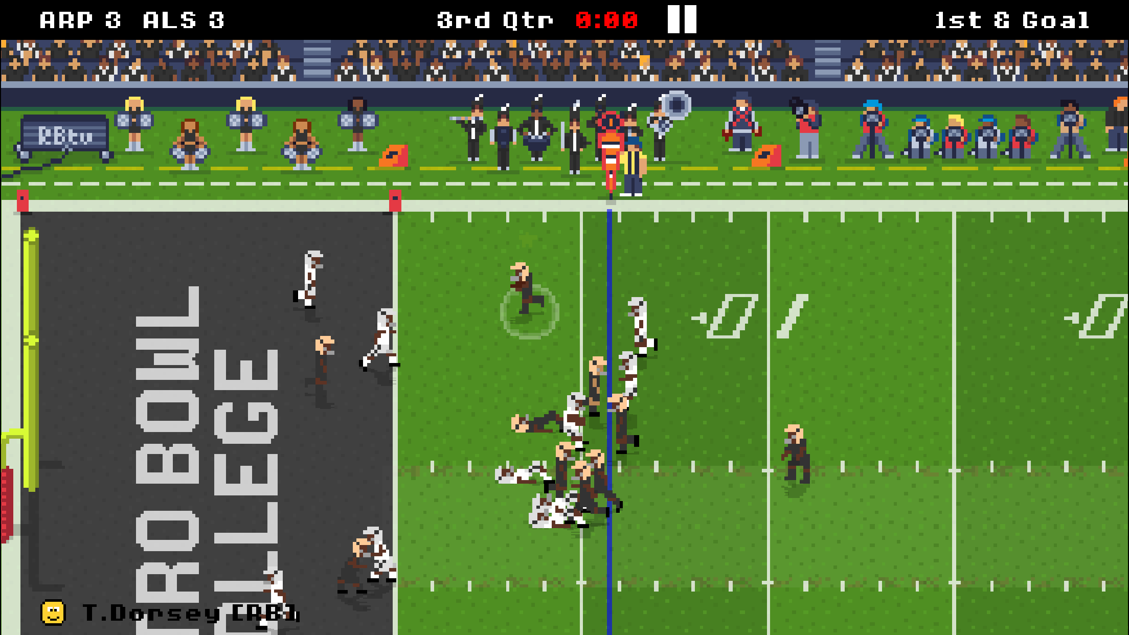 Screenshot Retro Bowl College APK