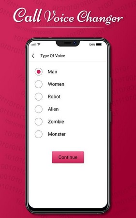 Screenshot Call Girl Voice Changer APK v1.4