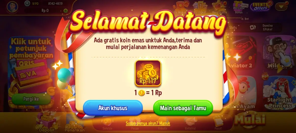 Screenshot NusaSlots APK