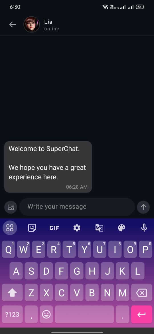 Screenshot Super Chat APK v8.1
