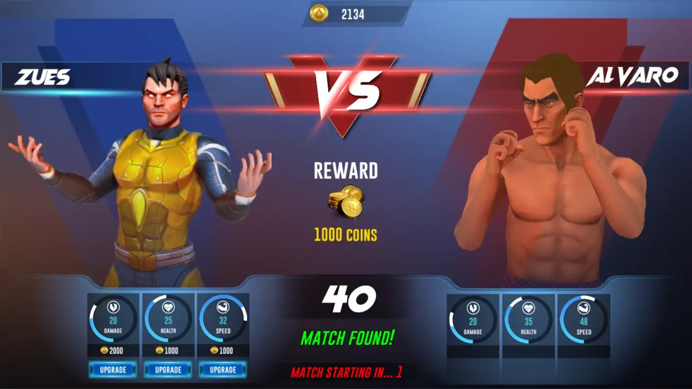 Screenshot Clash of Fighters APK