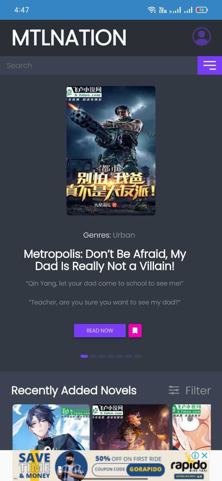 Screenshot MTLNATION APK v11 untuk Android